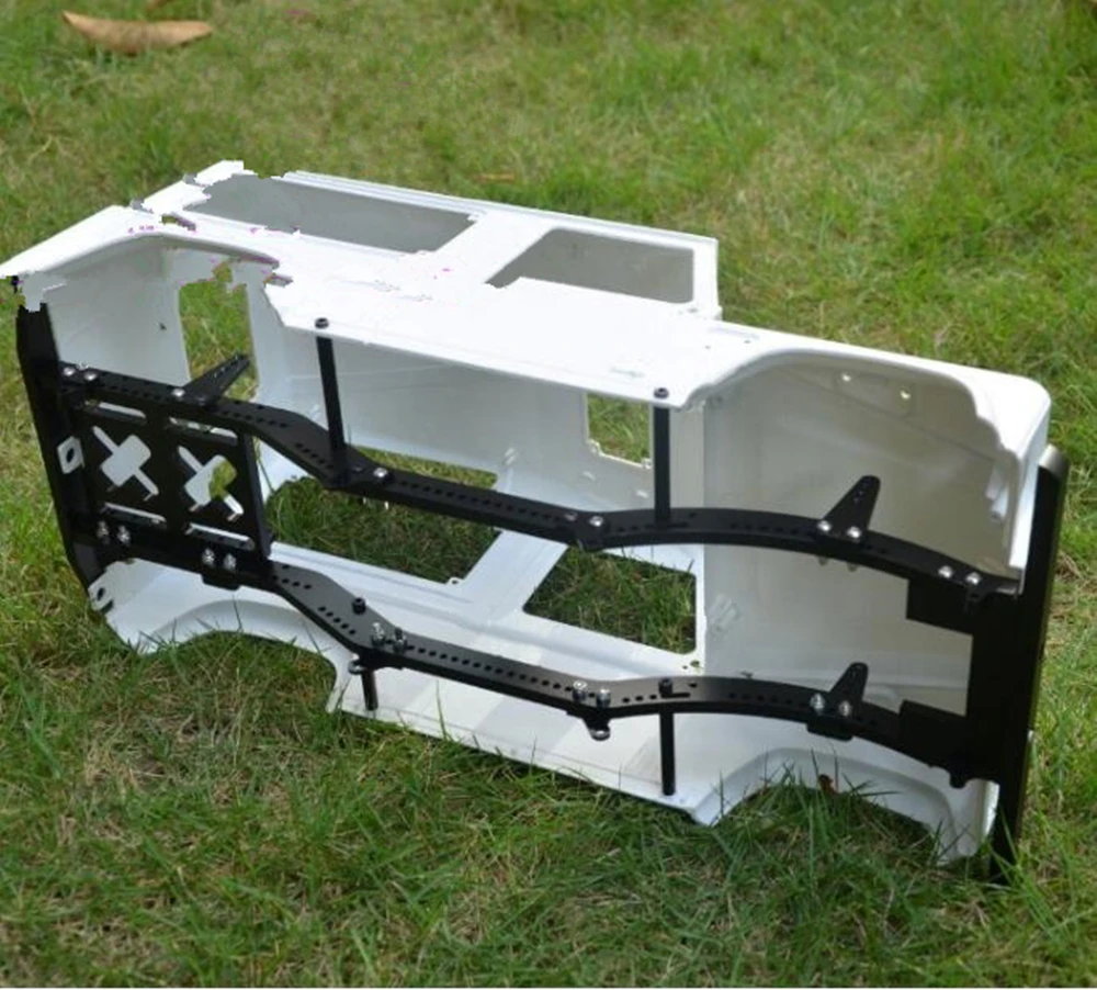 Aluminum alloy rc car Frame chassis kits assembly for 1:10 scale axial scx10 JK rc4wd D90 F350 CR01 rock crawler car shell body
Aluminum alloy rc car Frame chassis kits assembly for 1:10 scale axial scx10 JK rc4wd D90 F350 CR01 rock crawler car shell body