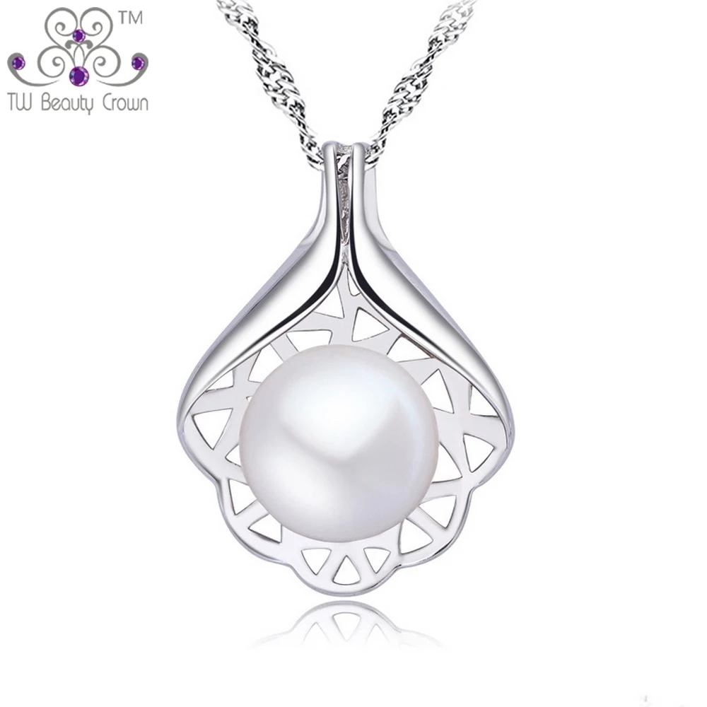 1 Pc 2017 New 925 Sterling Silver White Natural Big Freshwater Pearl Pendant Necklaces For Women Female Jewelry Valentine Gifts
1 Pc 2017 New 925 Sterling Silver White Natural Big Freshwater Pearl Pendant Necklaces For Women Female Jewelry Valentine Gifts