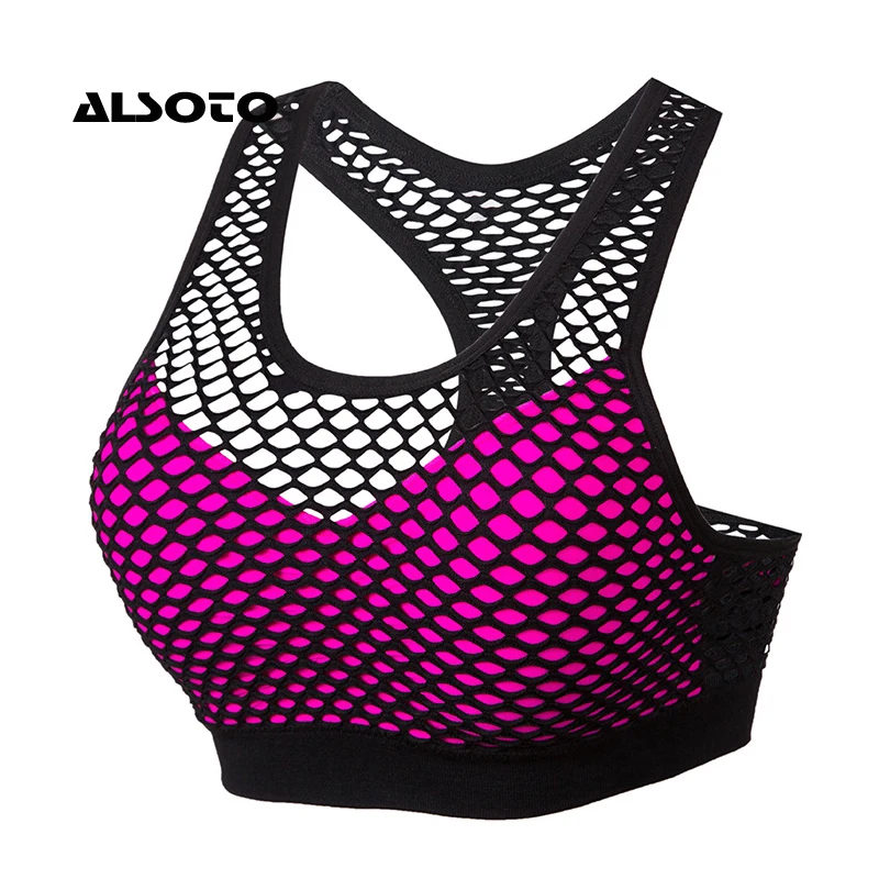 Women Sports Bra Breathable Mesh Sport Bra Top Women Hollow Out Cross Shockproof Push Up Yoga Bras Fitness Running Gym Vest Top
Women Sports Bra Breathable Mesh Sport Bra Top Women Hollow Out Cross Shockproof Push Up Yoga Bras Fitness Running Gym Vest Top