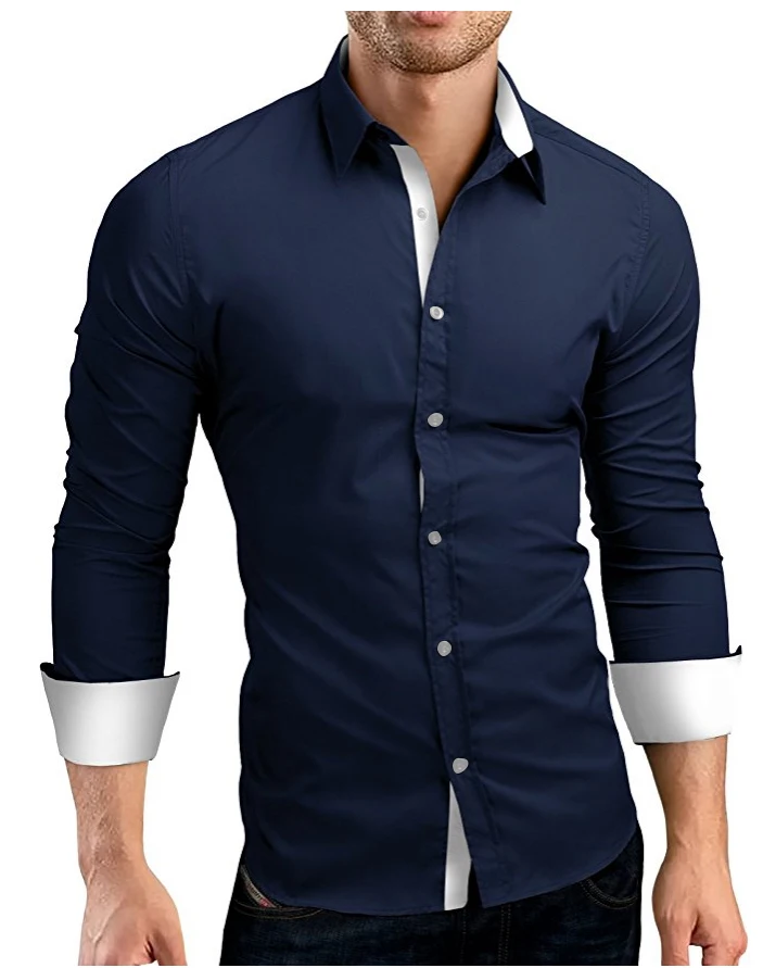 Men Shirt Brand 2018 Male High Quality Long Sleeve Shirts Casual Hit Color Slim Fit Black Man Dress Shirts 4XL
Men Shirt Brand 2018 Male High Quality Long Sleeve Shirts Casual Hit Color Slim Fit Black Man Dress Shirts 4XL