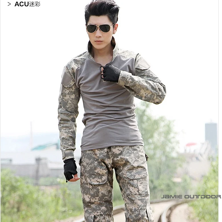 Army Multicam Woodland ACU ATACS camo Combat Uniform Gen3 shirt + pants Military Army Suit with elbow knee pads
Army Multicam Woodland ACU ATACS camo Combat Uniform Gen3 shirt + pants Military Army Suit with elbow knee pads