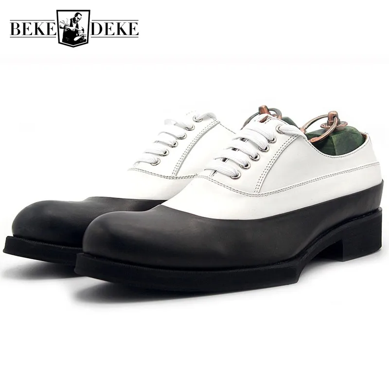 2021 NEW Panelled Oxford Shoes for Men Real Cow Leather Lace Up Formal Shoes Fashion Brand Wedding Derby Shoes Men Plus Size
2021 NEW Panelled Oxford Shoes for Men Real Cow Leather Lace Up Formal Shoes Fashion Brand Wedding Derby Shoes Men Plus Size