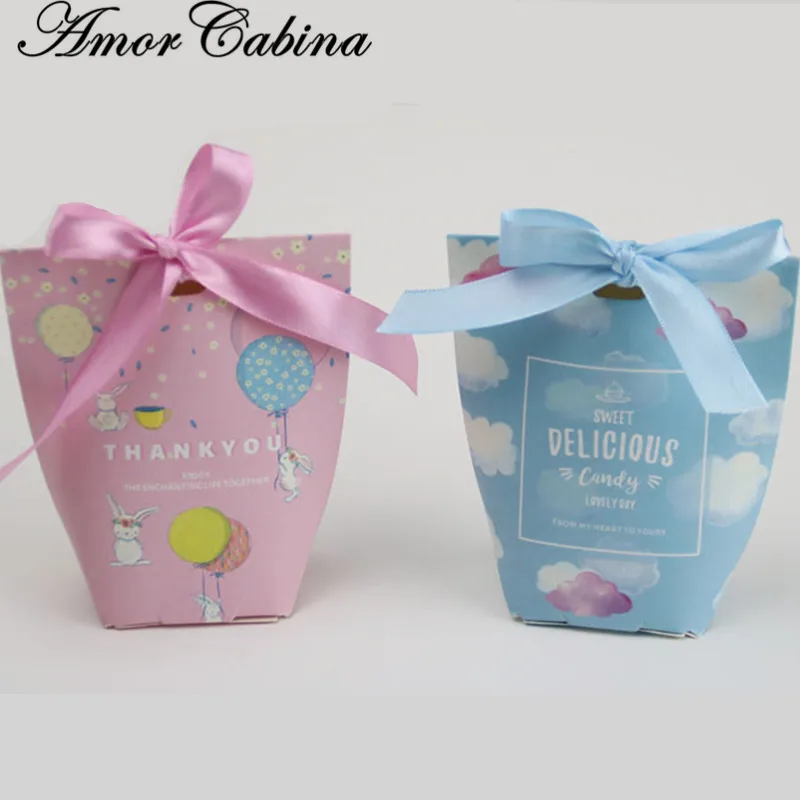 30pcs Pink/Blue Classic Style Wedding Gift Box Candy Box Birthday Party Party Baby Shower Likes and Gifts with Ribbon Box
30pcs Pink/Blue Classic Style Wedding Gift Box Candy Box Birthday Party Party Baby Shower Likes and Gifts with Ribbon Box