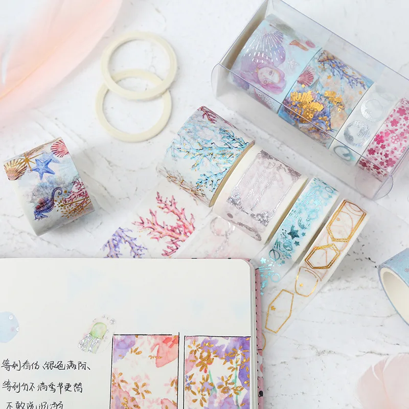 Washi Tape Set Masking Cinta Adhesiva Decorativa Vintage Fita Adesiva Kawaii Foil Cute Gold Scrapbook Stickers Flower Glitter
Washi Tape Set Masking Cinta Adhesiva Decorativa Vintage Fita Adesiva Kawaii Foil Cute Gold Scrapbook Stickers Flower Glitter