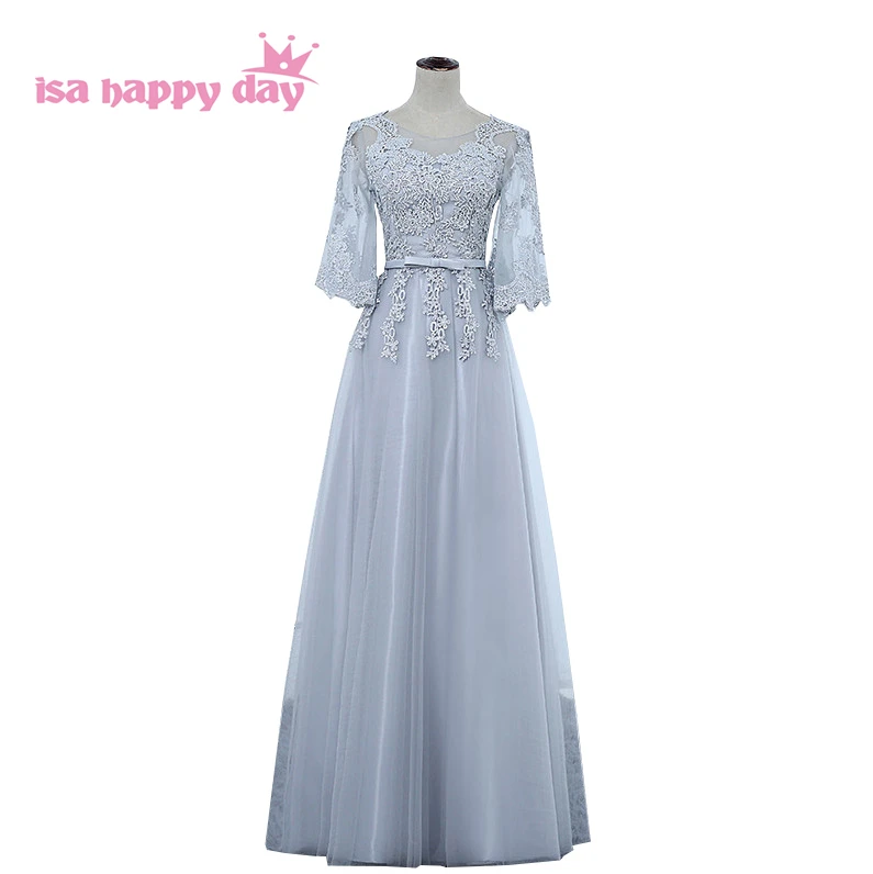 teens girls light gray lace sleeves long modest sleeved tulle prom dress women party dresses 2020 sleeve ball gown H4211
teens girls light gray lace sleeves long modest sleeved tulle prom dress women party dresses 2020 sleeve ball gown H4211
