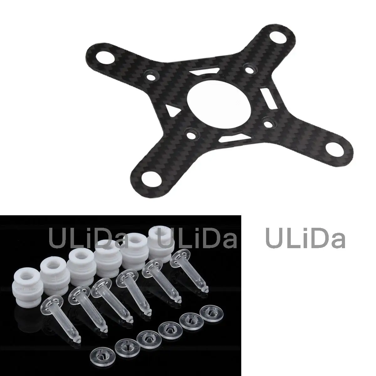 P3A/P Carbon Fiber Anti-Vibration Gimbal Mounting Plate & Rubber Damping Ball + Anti Drop Pin upgraqde DJI Phantom 3 Adv / Pro
P3A/P Carbon Fiber Anti-Vibration Gimbal Mounting Plate & Rubber Damping Ball + Anti Drop Pin upgraqde DJI Phantom 3 Adv / Pro