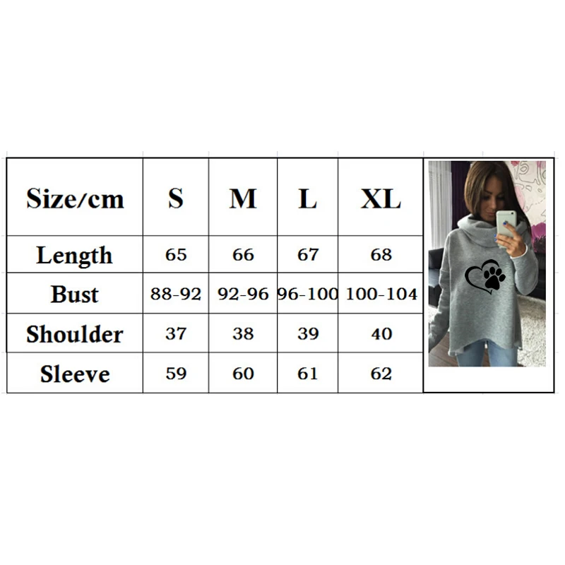 2021 New Fashion Heart Cat or Dog Pat Print Pattern Clothes Women Hoodies Scarf Collar Casual Sweatshirts Pullovers for Female
2021 New Fashion Heart Cat or Dog Pat Print Pattern Clothes Women Hoodies Scarf Collar Casual Sweatshirts Pullovers for Female