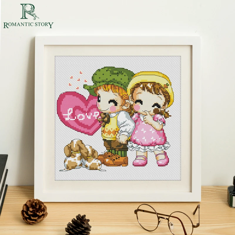 Embroidery,Paintings,Needlework,Cross stitch kits,couple, childhood,home DIY Cross-stitch,thread embroidery,Romantic Story 2049
Embroidery,Paintings,Needlework,Cross stitch kits,couple, childhood,home DIY Cross-stitch,thread embroidery,Romantic Story 2049