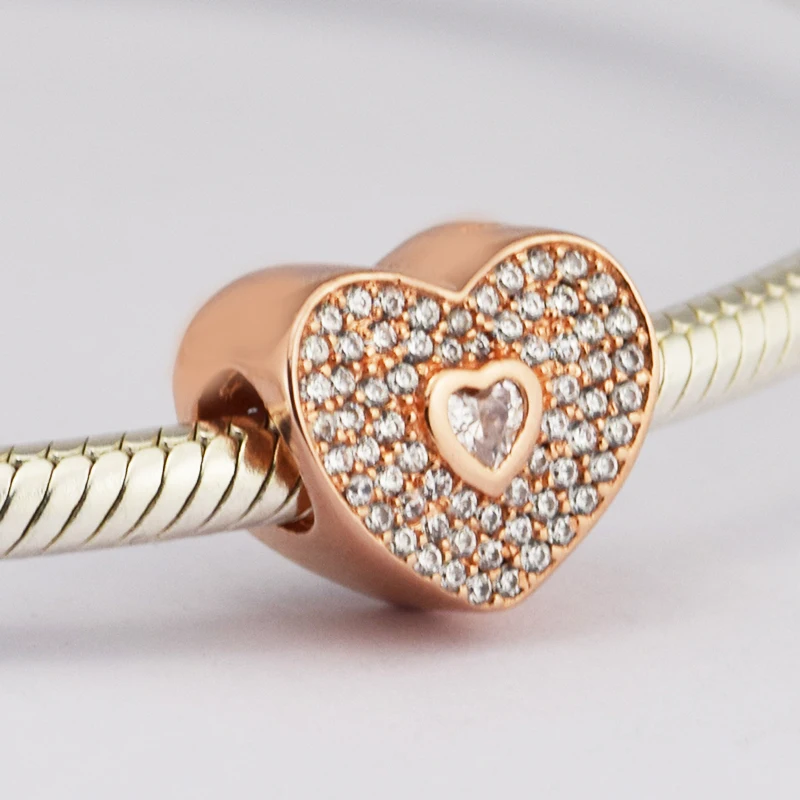 Fits For Pandora Bracelets Sweetheart Charms with Rose Gold Color 100% 925 Sterling-Silver-Jewelry Beads Free Shipping
Fits For Pandora Bracelets Sweetheart Charms with Rose Gold Color 100% 925 Sterling-Silver-Jewelry Beads Free Shipping