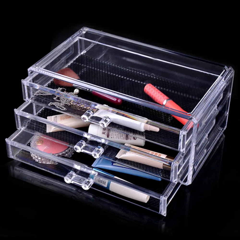 Crystal Acrylic Drawer Type Jewelry Desktop Storage Box Transparent Plastic Makeup Cosmetic Organizer Special Christmas Gift
Crystal Acrylic Drawer Type Jewelry Desktop Storage Box Transparent Plastic Makeup Cosmetic Organizer Special Christmas Gift