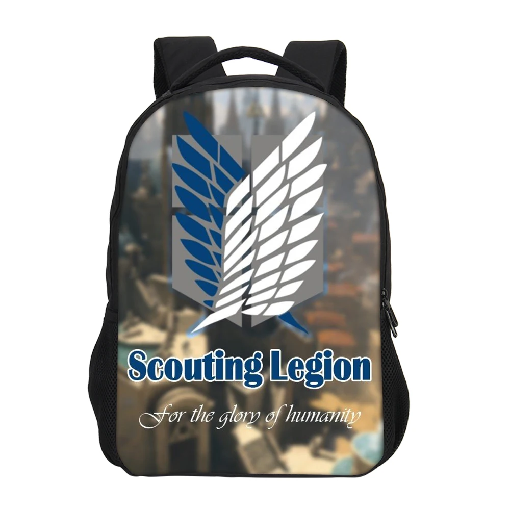 VEEVANV Attack On Titan Bag Eren Backpacks For Teenagers Children School Bags Cartoon Shoulder Bag Boys Girls School Backpacks
VEEVANV Attack On Titan Bag Eren Backpacks For Teenagers Children School Bags Cartoon Shoulder Bag Boys Girls School Backpacks