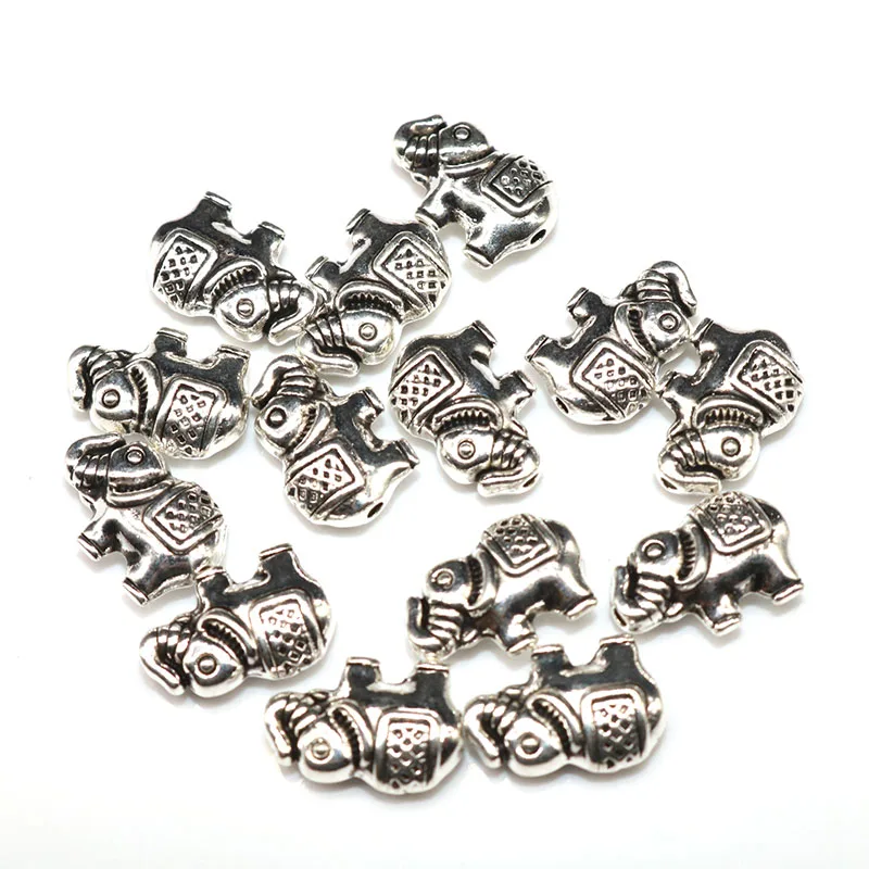 12mm 20pcs material Tibetan Silver plated Beads Elephant European Spacer Beads Handmade For charm Jewelry Making
12mm 20pcs material Tibetan Silver plated Beads Elephant European Spacer Beads Handmade For charm Jewelry Making