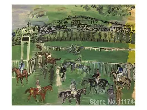 Beautiful Landscapes Race Track Raoul Dufy painting for sale High quality Hand painted
Beautiful Landscapes Race Track Raoul Dufy painting for sale High quality Hand painted