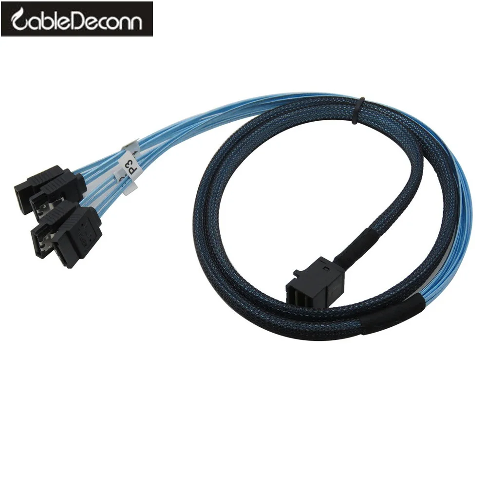 Mini Sas Cable,SFF 8643 to 4 SATA fan out Host to 4 SATA target 50CM-100CM
Mini Sas Cable,SFF 8643 to 4 SATA fan out Host to 4 SATA target 50CM-100CM
