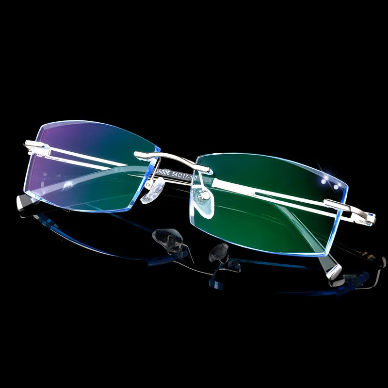 0~+/-4.50 Rimless Glasses Prescription Glasses Titanium frame Men's Optical glasses Myopia Hyperopia Progressive prescription
0~+/-4.50 Rimless Glasses Prescription Glasses Titanium frame Men's Optical glasses Myopia Hyperopia Progressive prescription