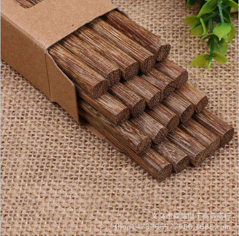 10 Pairs Traditional Chinese Environmental Protection Chopsticks Reusable Non-Slip Hashi Sushi Sticks Tableware Sets
10 Pairs Traditional Chinese Environmental Protection Chopsticks Reusable Non-Slip Hashi Sushi Sticks Tableware Sets