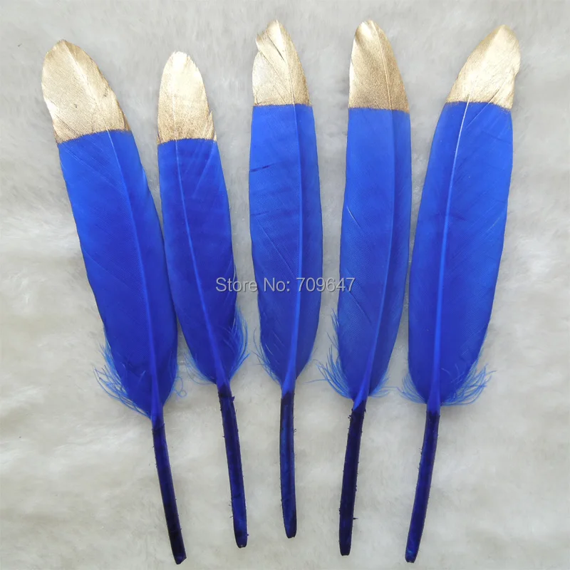 50Pcs/Lot!Hand Painted Gold Dipped Goose Feathers,Royal Blue and Gold Feathers,Dream Catcher Feathers,Decorative Feathers,
50Pcs/Lot!Hand Painted Gold Dipped Goose Feathers,Royal Blue and Gold Feathers,Dream Catcher Feathers,Decorative Feathers,