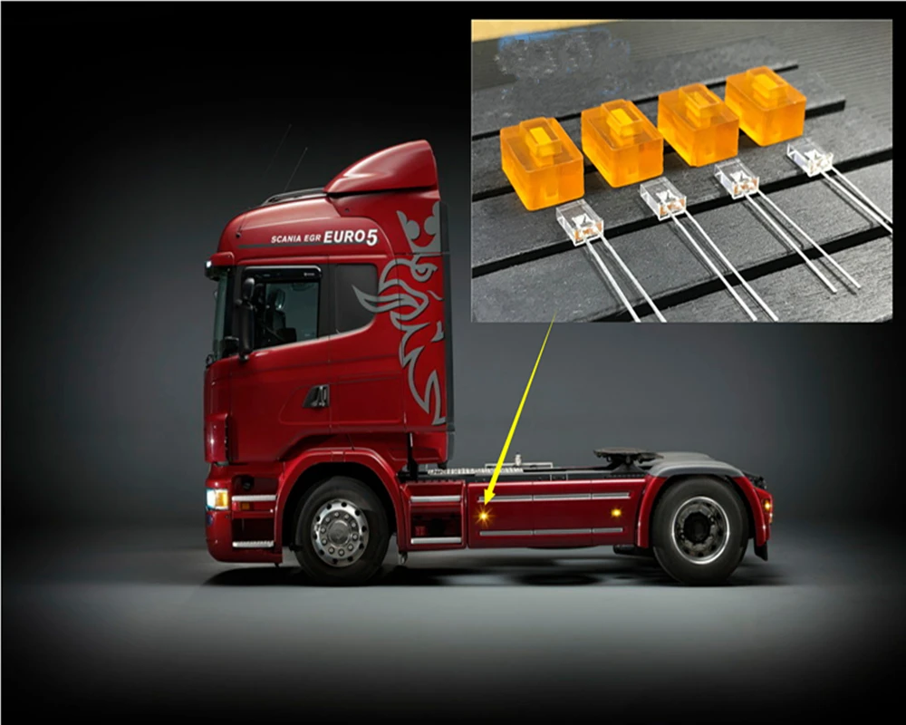 Remote Control Cars Shell LED Lights For Tamiya Truck 1/14 Scale Tractor Trailer SCANIA R470 R620 56323
Remote Control Cars Shell LED Lights For Tamiya Truck 1/14 Scale Tractor Trailer SCANIA R470 R620 56323