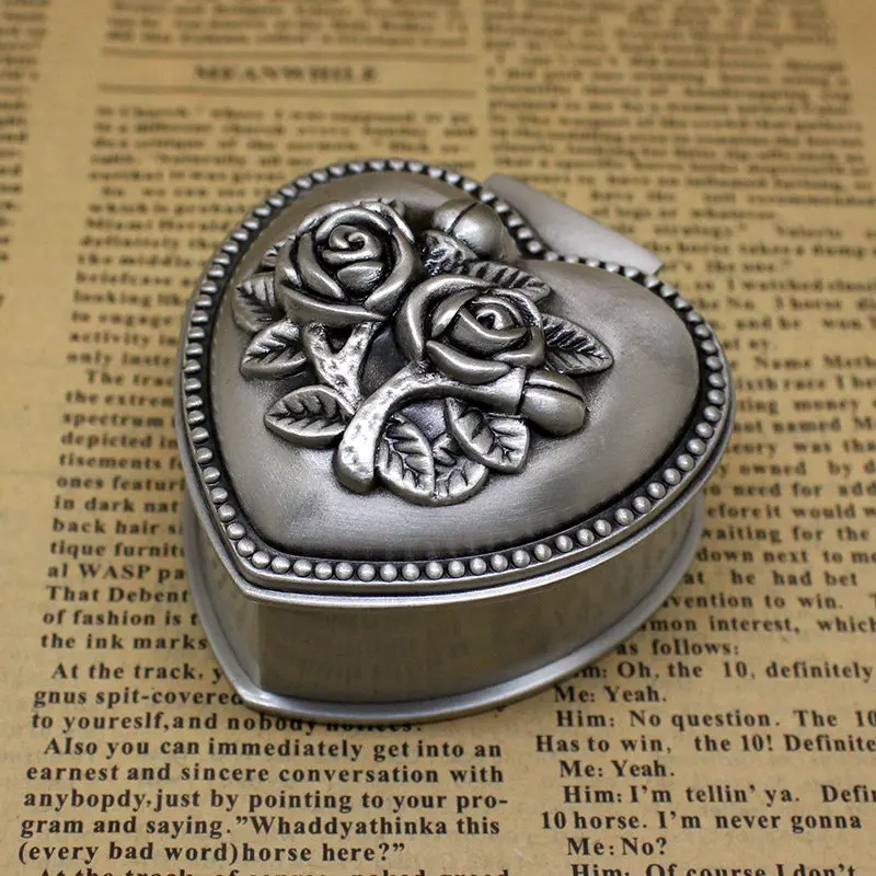 100pcs/lot FREE Express shipping Fashion Jewelry Gift Boxes SMALL size Metal Jewelry Case Trinket box Rose Design Heart Shaped
100pcs/lot FREE Express shipping Fashion Jewelry Gift Boxes SMALL size Metal Jewelry Case Trinket box Rose Design Heart Shaped