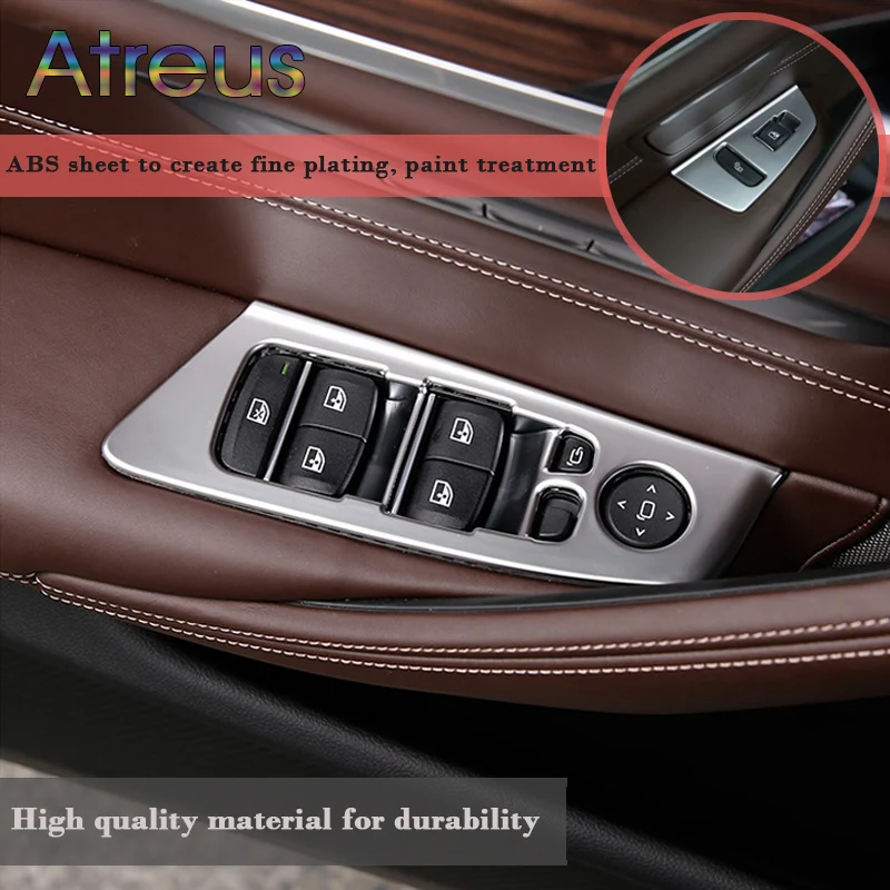 Atreus 4X For 2018 5-Series BMW G30 5 Series Car Window lift Control Panel Inner Armrest Frame Stickers Car Styling Accessories
Atreus 4X For 2018 5-Series BMW G30 5 Series Car Window lift Control Panel Inner Armrest Frame Stickers Car Styling Accessories