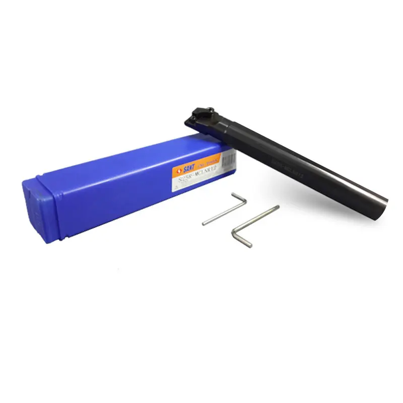 Turning tool for CNC lathe machine internal turning tool holders S20Q-MCLNR12 Applicable inserts CNMG1204MG
Turning tool for CNC lathe machine internal turning tool holders S20Q-MCLNR12 Applicable inserts CNMG1204MG