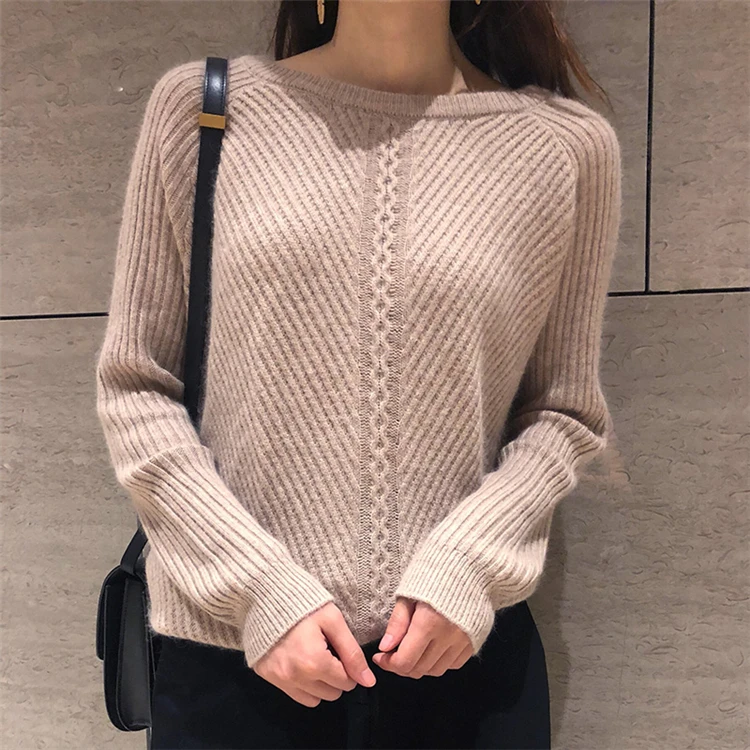 pure goat cashmere thick twill knit women fashion Oneck short pullover sweater solid color S-3XL retail wholesale
pure goat cashmere thick twill knit women fashion Oneck short pullover sweater solid color S-3XL retail wholesale