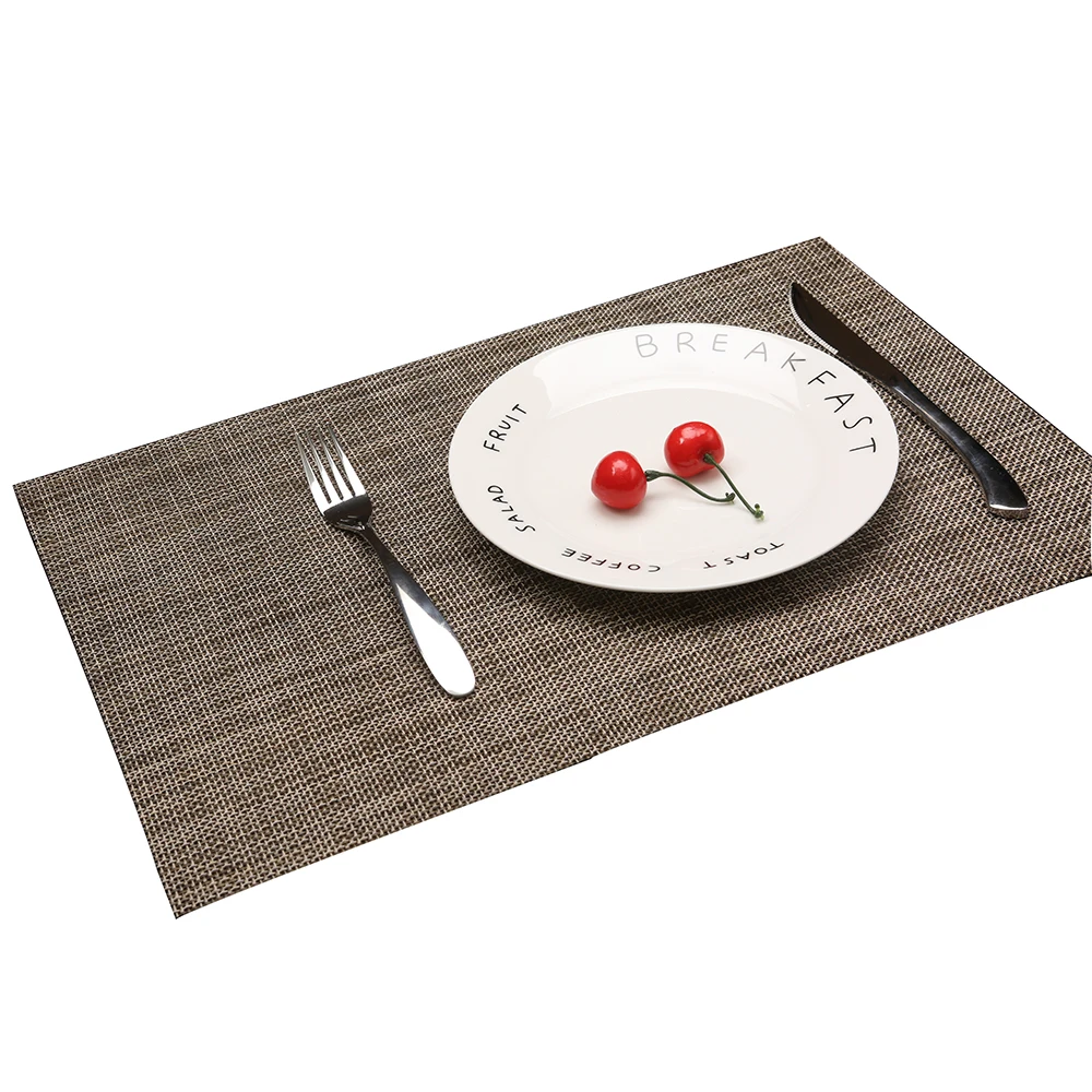 2/4/6pcs/set Japanese Style Kitchen Table Mats Set PVC Table Decorative Placemats Insulation Pads Bar Plate Mat 30*45cm
2/4/6pcs/set Japanese Style Kitchen Table Mats Set PVC Table Decorative Placemats Insulation Pads Bar Plate Mat 30*45cm