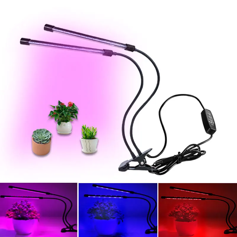 Double Tube Plant Grow Light 360 Degree 40LEDs 20W Dimmer Led Grow Lamp 3 modes For Indoor Hydroponic Vegetable Cultivation
Double Tube Plant Grow Light 360 Degree 40LEDs 20W Dimmer Led Grow Lamp 3 modes For Indoor Hydroponic Vegetable Cultivation