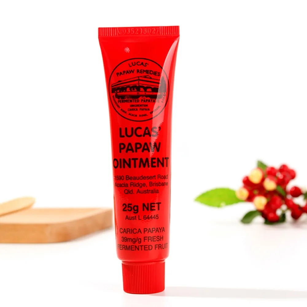 PAPAW Lucas Ointment 25g Diaper Rash Cream Applicator Papaya Skin Rash Cream For Insect Bites Nappy Rash Beauty&Health Care
PAPAW Lucas Ointment 25g Diaper Rash Cream Applicator Papaya Skin Rash Cream For Insect Bites Nappy Rash Beauty&Health Care