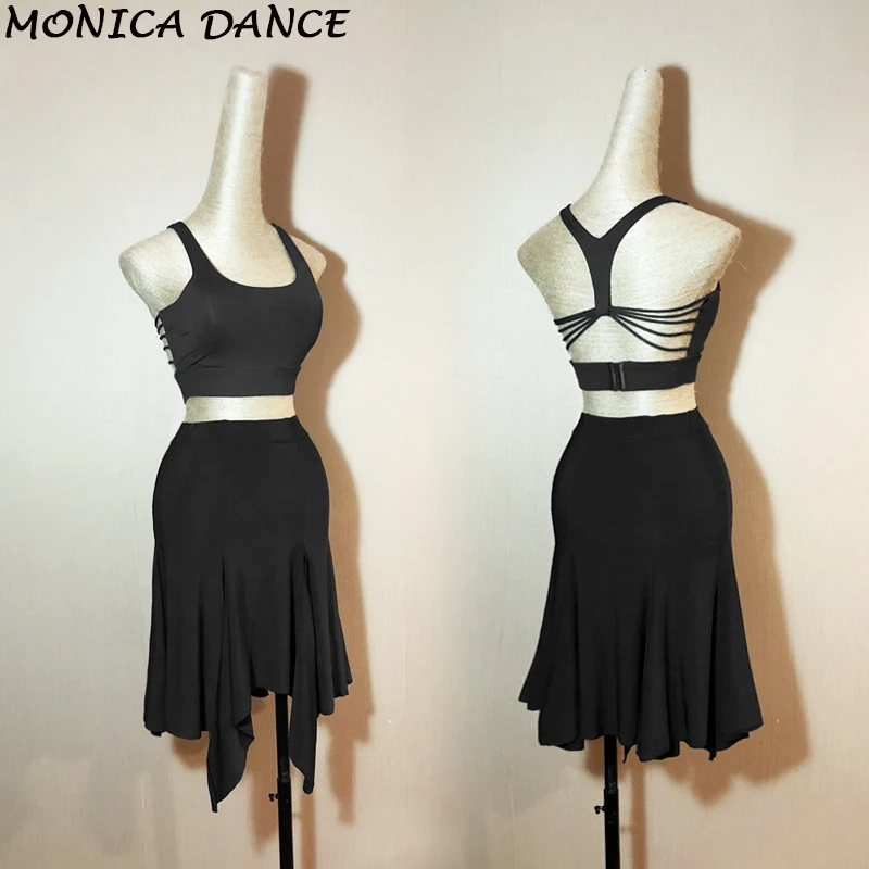Women Lady Latin Dance Dress Backless Training Dance Tops and Skirts Adult Women Practice Dress Latin Dance Dress Set L133 Y72
Women Lady Latin Dance Dress Backless Training Dance Tops and Skirts Adult Women Practice Dress Latin Dance Dress Set L133 Y72