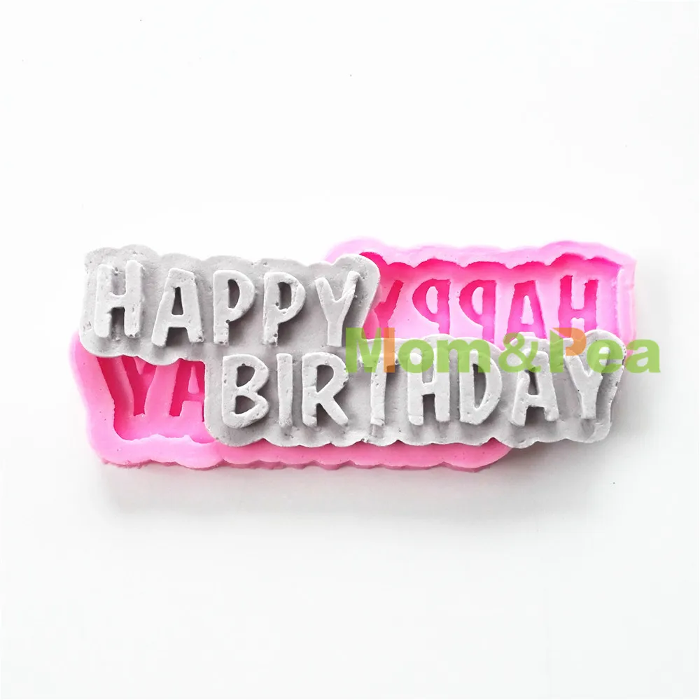 Mom&Pea 0752 Free Shipping Happy Birthday Shaped Silicone Mold Cake Decoration Fondant Cake 3D Mold Food Grade Chocolate Mold
Mom&Pea 0752 Free Shipping Happy Birthday Shaped Silicone Mold Cake Decoration Fondant Cake 3D Mold Food Grade Chocolate Mold