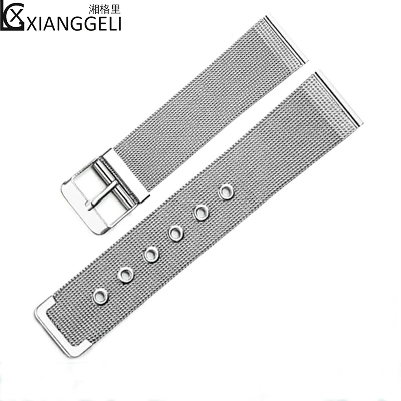 watch accessories 14mm-22mm Stainless steel ultra-thin braided mesh belt Solid steel belt Suitable for all types men and women
watch accessories 14mm-22mm Stainless steel ultra-thin braided mesh belt Solid steel belt Suitable for all types men and women