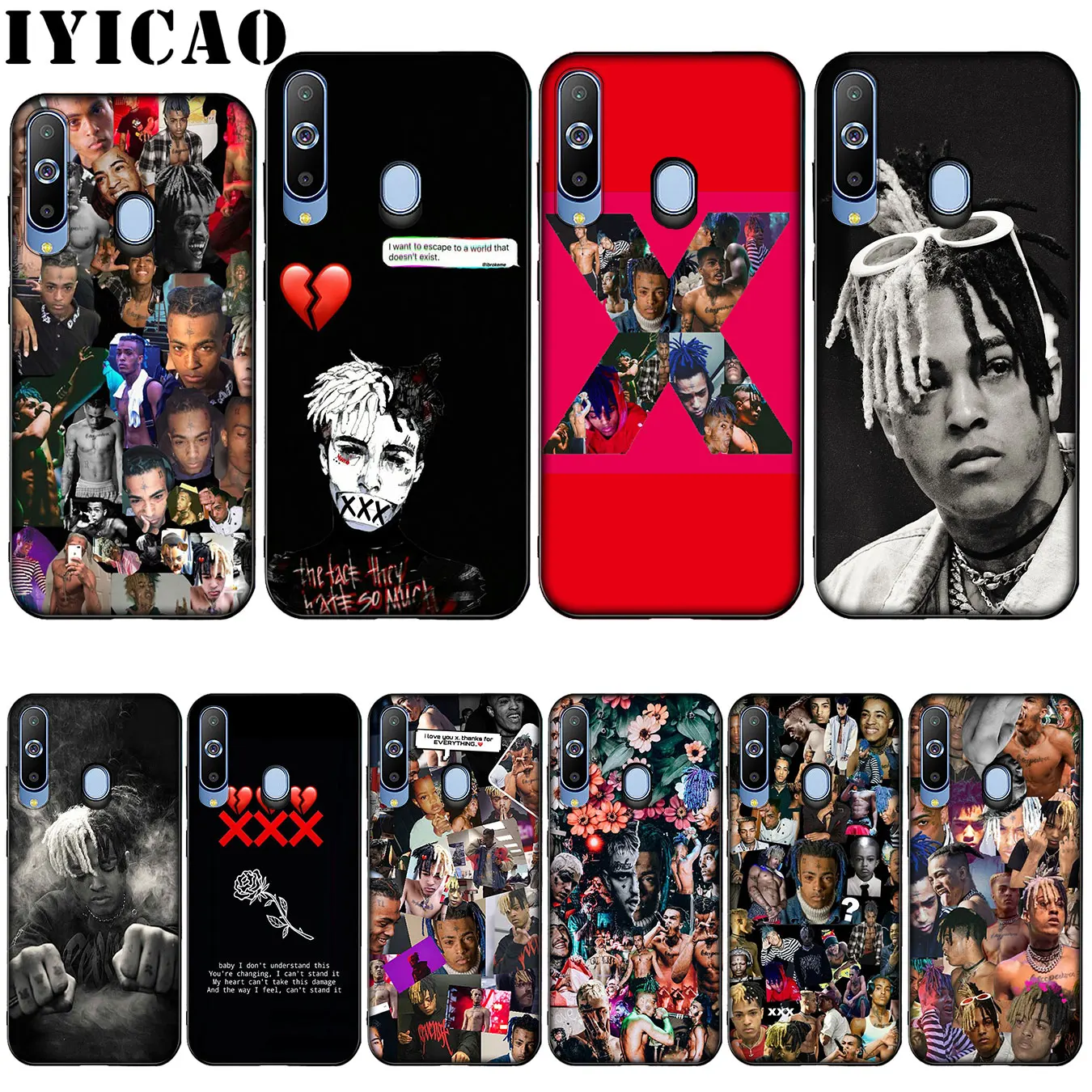 Лидер продаж модный силиконовый мягкий чехол IYICAO XXXTentacion для Samsung Galaxy A10 A30 A40 A50 A70 M10