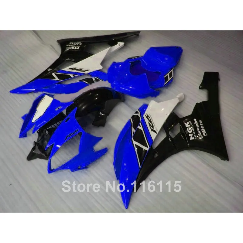 Fairing kit for yamaha r6 injection molding 2006 2007 black blue white fairings set YZF-R6 06 07 NB067
Fairing kit for yamaha r6 injection molding 2006 2007 black blue white fairings set YZF-R6 06 07 NB067