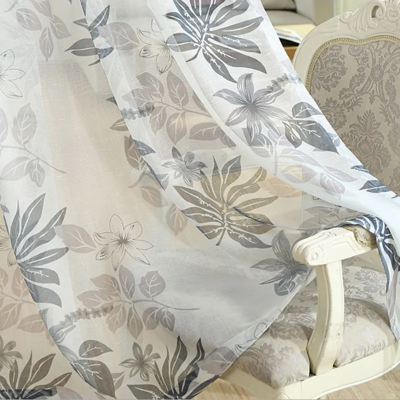 New Curtains for living room Pastoral style Curtain Leaves Printed Window Treatments Home Decoration Living room curtain 0122
New Curtains for living room Pastoral style Curtain Leaves Printed Window Treatments Home Decoration Living room curtain 0122