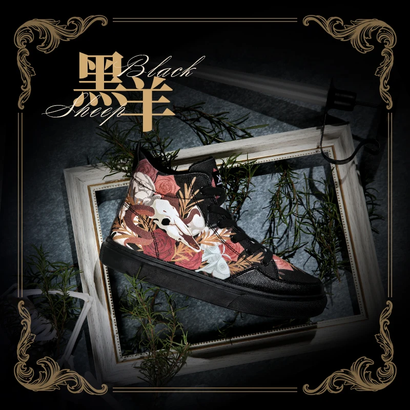IDX Black sheep comfortable fashion original graffiti street canvas culture workshoes man
IDX Black sheep comfortable fashion original graffiti street canvas culture workshoes man
