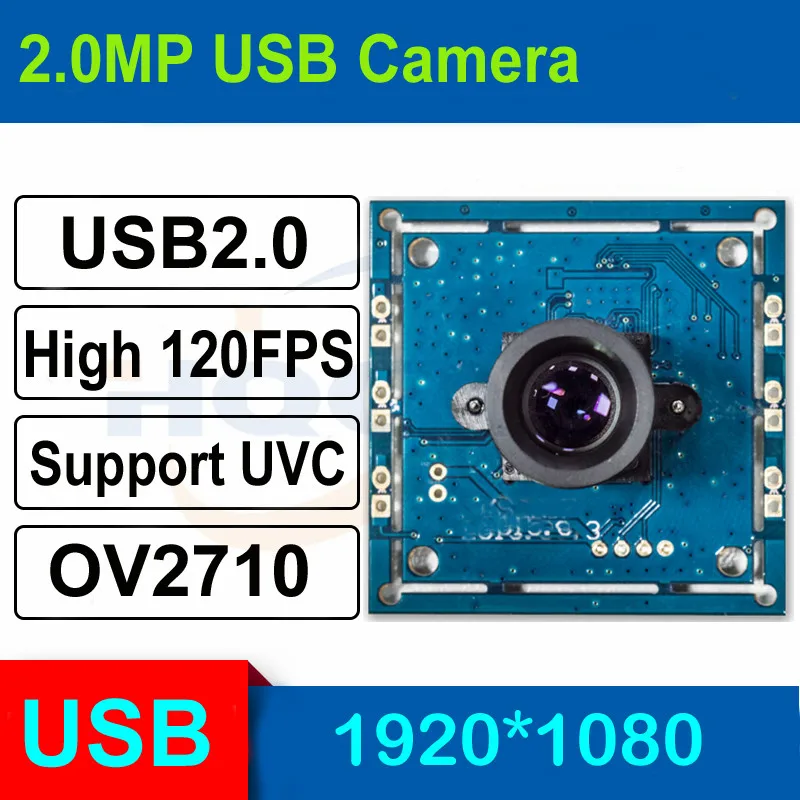 HQCAM 2.0MP MJPEG @ 120fps 640X480,720P 60fps, объектив без искажений 1/2.7 "CMOS OV2710 full hd мини usb камера для домашней безопасности
HQCAM 2.0MP MJPEG @ 120fps 640X480,720P 60fps, объектив без искажений 1/2.7 "CMOS OV2710 full hd мини usb камера для домашней безопасности