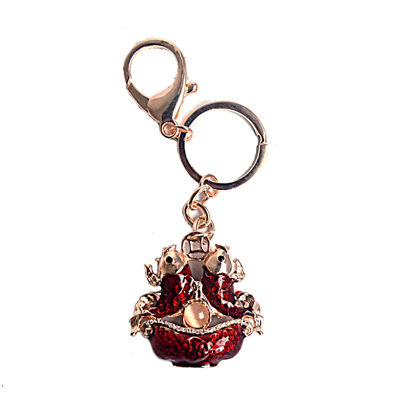 New Feng Shui Double Fish for Double Happiness Keychain W Fengshuisale Red String Bracelet W1659
New Feng Shui Double Fish for Double Happiness Keychain W Fengshuisale Red String Bracelet W1659