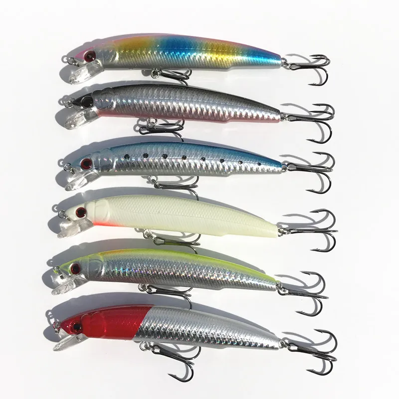 SEALURER 1PCS/LOT fishing Baits 11.5cm 17g Colors Fishing Lures Minnow lure with quality Hooks
SEALURER 1PCS/LOT fishing Baits 11.5cm 17g Colors Fishing Lures Minnow lure with quality Hooks