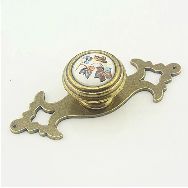 101mm ceramic knob with plate antique brass drawer cabinet knob pull bronze dresser cupboard door pull backplate vintage knobs
101mm ceramic knob with plate antique brass drawer cabinet knob pull bronze dresser cupboard door pull backplate vintage knobs