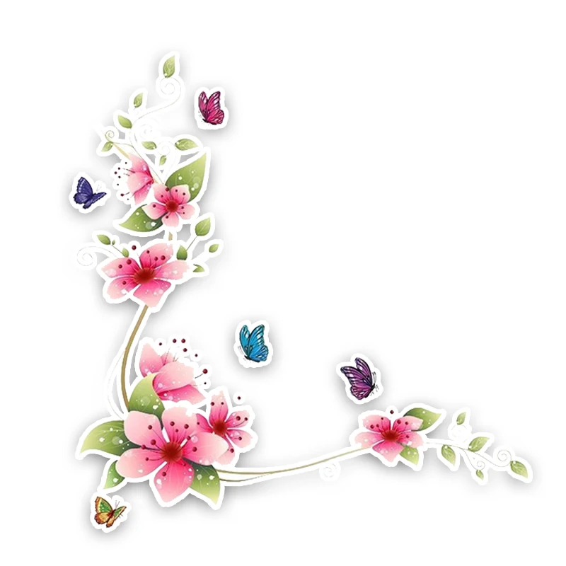 YJZT 13CM13.5CM Interesting Cartoon Butterfly Colored PVC High Quality Car Sticker Decoration Graphic C1-5073
YJZT 13CM13.5CM Interesting Cartoon Butterfly Colored PVC High Quality Car Sticker Decoration Graphic C1-5073