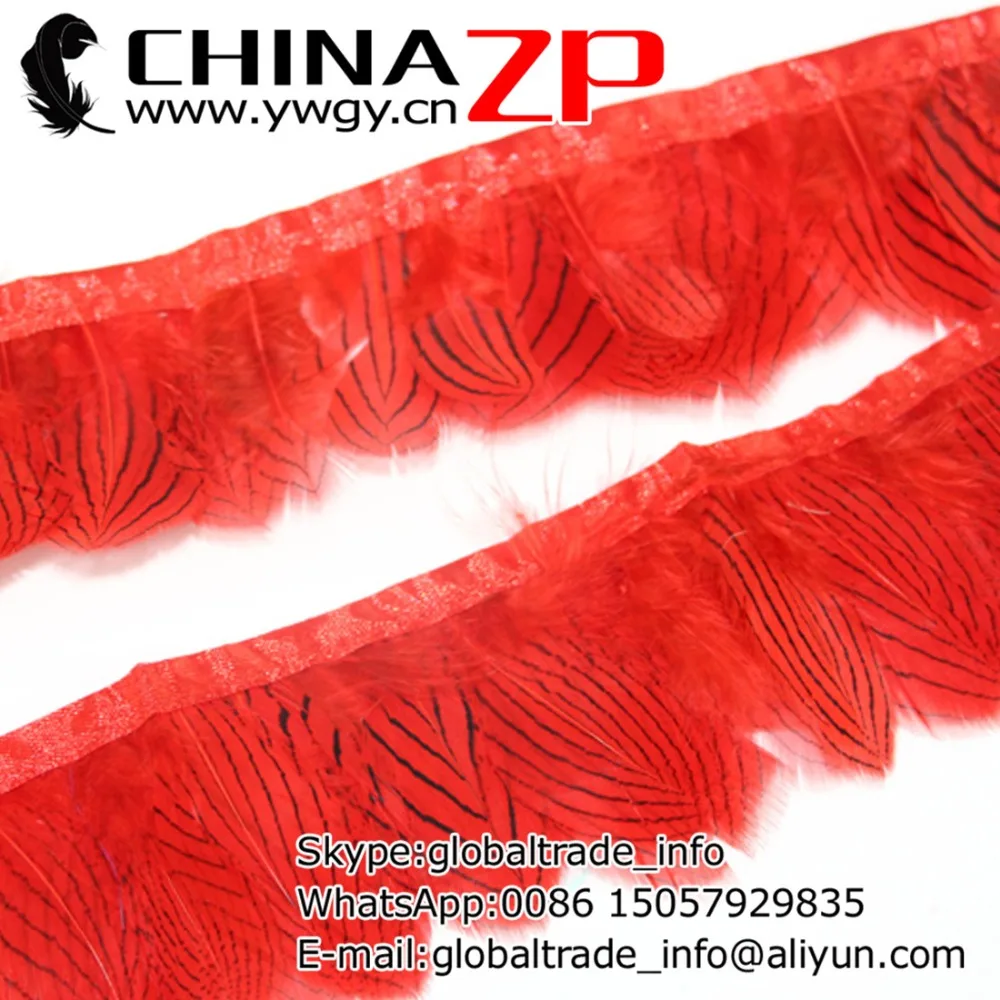 No.1 Plumage Supplier CHINAZP Factory 10yards/lot Good Quality Dyed Red Silver Pheasant Plumage Feather Trim
No.1 Plumage Supplier CHINAZP Factory 10yards/lot Good Quality Dyed Red Silver Pheasant Plumage Feather Trim