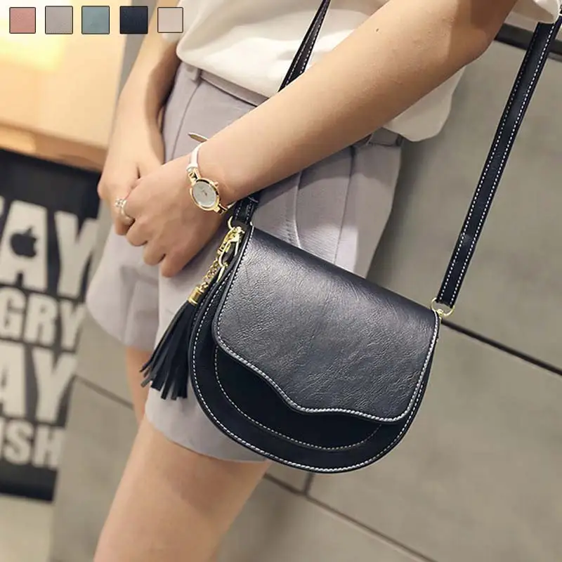 Fashion Women Mini Messenger Bag Cute Simple PU Leather Crossbody Shoulder Bag Small Tassel Carteras Mujer De Hombro
Fashion Women Mini Messenger Bag Cute Simple PU Leather Crossbody Shoulder Bag Small Tassel Carteras Mujer De Hombro