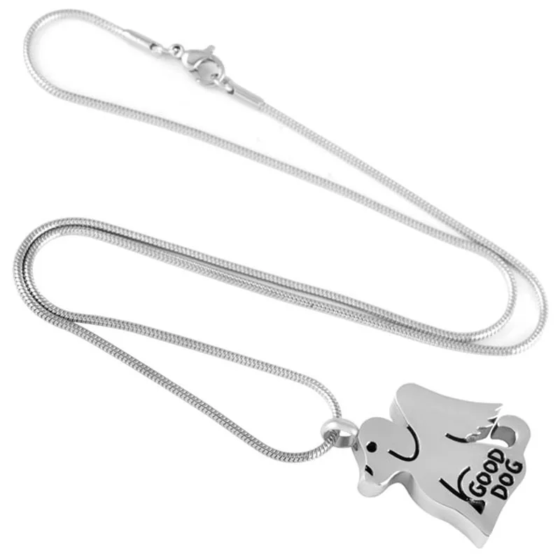 IJD8140 Stainless Steel Cremation Memorial Necklace for Ashes Urn Dog Pendant Keepsake for Pet Jewelry
IJD8140 Stainless Steel Cremation Memorial Necklace for Ashes Urn Dog Pendant Keepsake for Pet Jewelry
