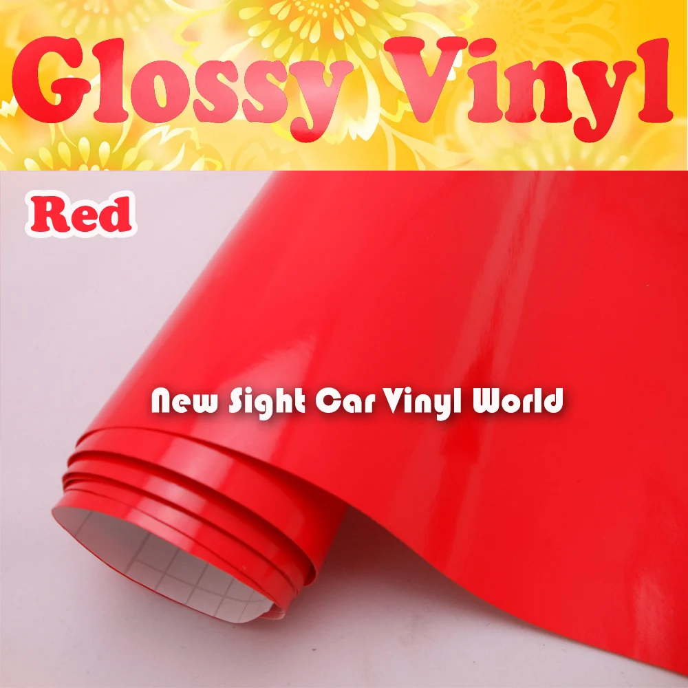 Glossy Red Car Wrap Vinyl Glossy Red Self Adhesive Vinyl Air Bubble Free For Car Graphics Car Decals Size: 1.52*30m/Roll
Glossy Red Car Wrap Vinyl Glossy Red Self Adhesive Vinyl Air Bubble Free For Car Graphics Car Decals Size: 1.52*30m/Roll