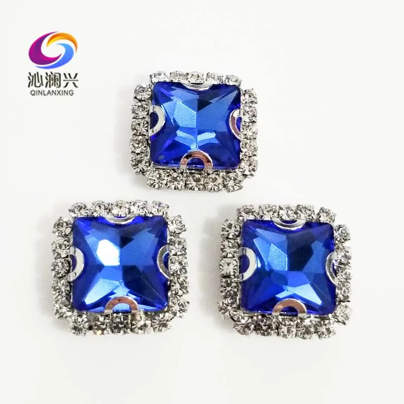 Light blue square shape high quality Crystal glass buckle,silver bottom sew on rhinestones for Diy/jewelry accessories SQK11
Light blue square shape high quality Crystal glass buckle,silver bottom sew on rhinestones for Diy/jewelry accessories SQK11