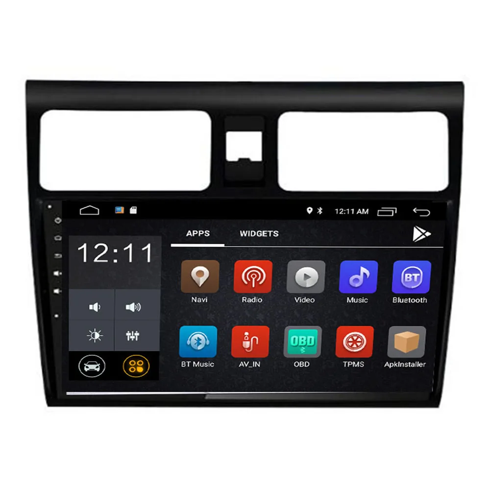Восьмиядерный Автомобильный GPS навигатор Android 10 2 дюймов радио для Suzuki 2005 2006 2007 2008