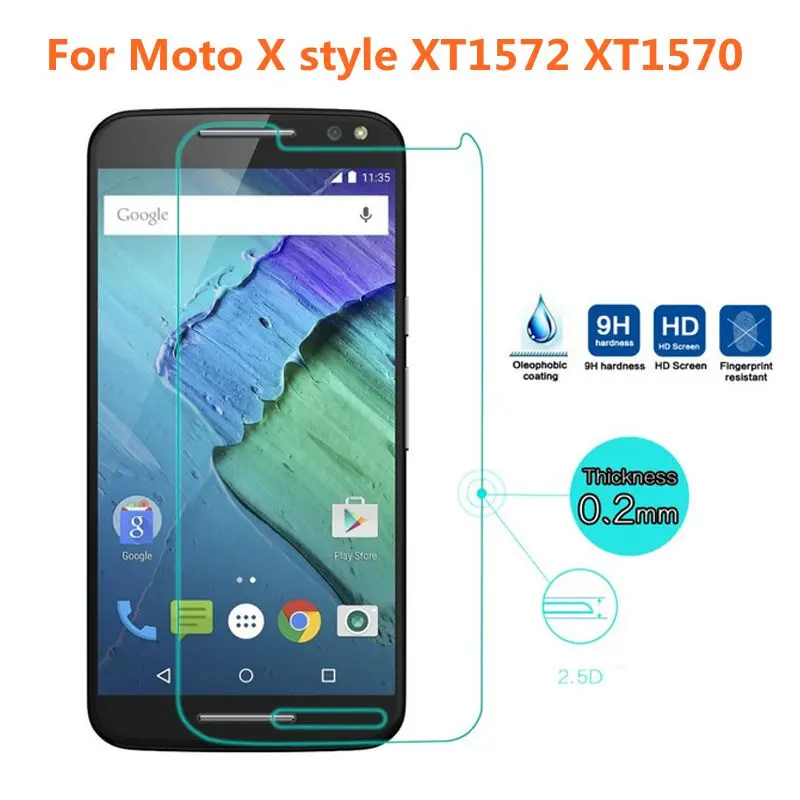 Для Motorola MOTO X стильное закаленное стекло оригинальная 9H защитная пленка