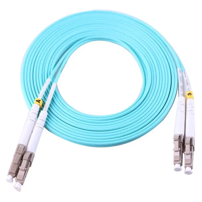 

10PCS OM3 LC-LC UPC 3M Multimodo Duplex 2.0 milímetros ou 3.0 MILÍMETROS De Fibra Óptica Patch cabo de fibra óptica patch Cord L