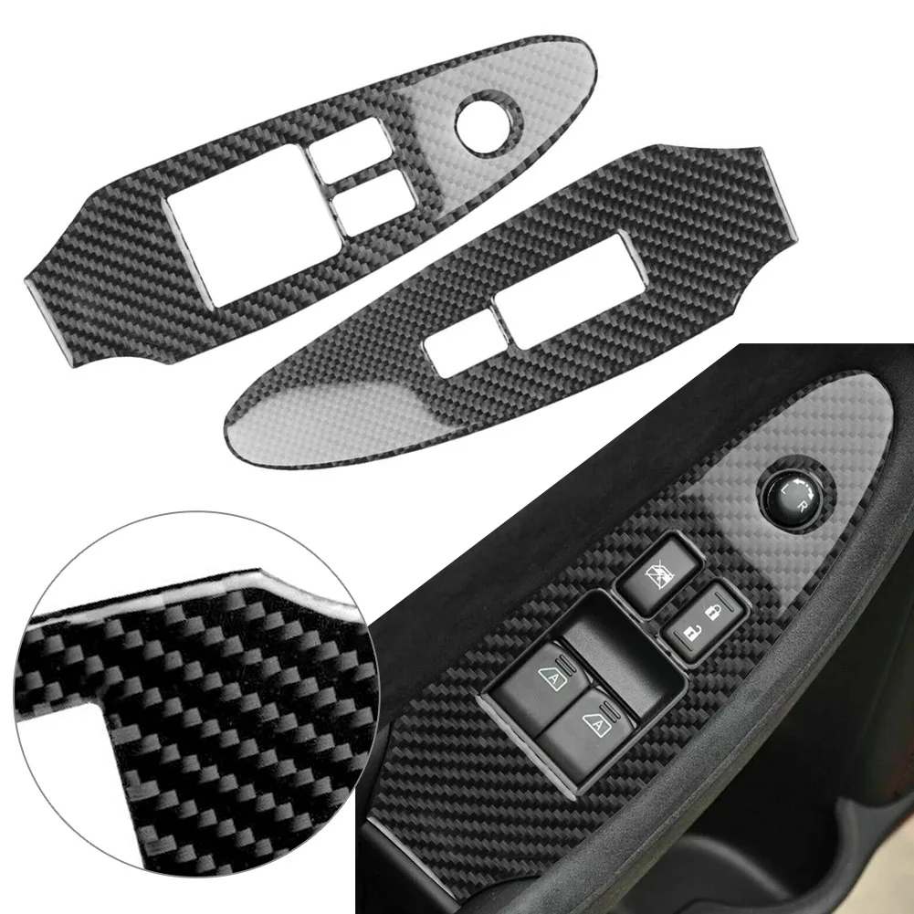 2Pcs Auto Window Lift Switch Panel Frame Trim Car Sticker For Nissan 370Z 2009-2020 2021 2022 Carbon Fiber ABS Plastic LHD Only
2Pcs Auto Window Lift Switch Panel Frame Trim Car Sticker For Nissan 370Z 2009-2020 2021 2022 Carbon Fiber ABS Plastic LHD Only